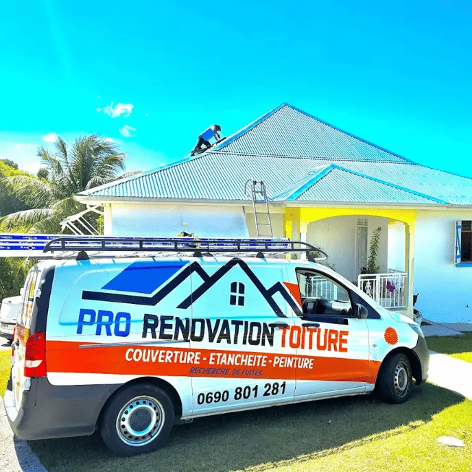 Nettoyage de toiture à Sainte Anne